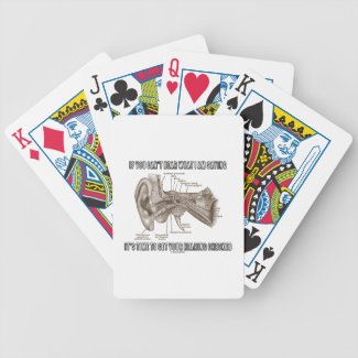If You Can't Hear What I Am Saying (Ear Anatomy) Deck Of Cards