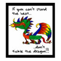 If You Can't Stand the Heat posters by roundpinkspider If You Can't Stand the Heat posters