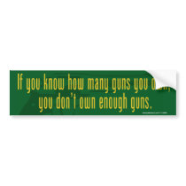If You Don't Know how Many...Bumper Sticker bumper stickers by Libertymaniacs If You Don't Know how Many...Bumper Sticker bumper stickers