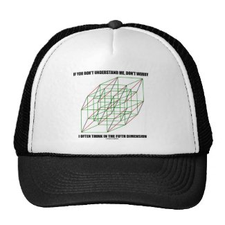 If You Don't Understand Don't Worry 5th Dimension Mesh Hats