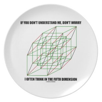 If You Don't Understand Don't Worry 5th Dimension Plate