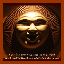 "If you find some happiness.." Inspiring Print posters