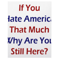 If You Hate America That Much Why Are You Still He letterhead