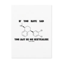 If You Have SAD You May Be On Sertraline Post Card