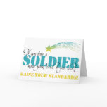 If you love a soldier raise your hand cards