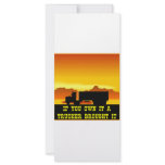 If You Own It A Trucker Brought It  #0022 Rack Card