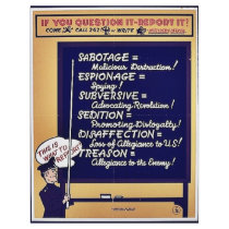 If You Question It - Report It! flyers
