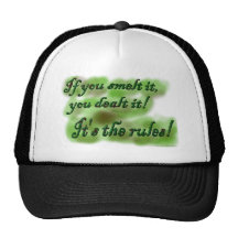 If you smelt it, you dealt it! It's the rules! Mesh Hat
