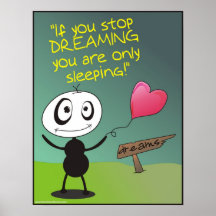 If you stop dreaming... poster