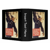 If You Tell World War 2 Vinyl Binders