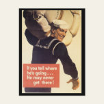 If You Tell World War 2 Post Card