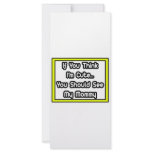 If You Think I'm Cute...My Mommy Customized Rack Card