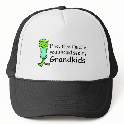 If You Think Im Cute You Should See My Grandkids A Hats by AutismZazzle