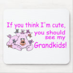 If You Think Im Cute You Should See My Grandkids P Mouse Pads