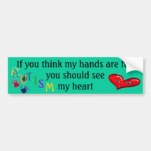 If you think my hands are full bumper sticker