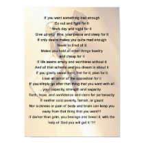 If you want something bad enough (quote) posters
