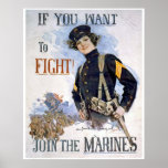 IF YOU WANT TO FIGHT POSTERS
