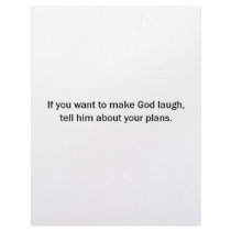 If you want to make God laugh (St.K) letterhead by stamos1972 If you want to make God laugh (St.K) letterhead
