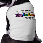 If you want to taste the rainbow pet clothing