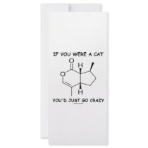 If You Were A Cat You'd Just Go Crazy rack cards
