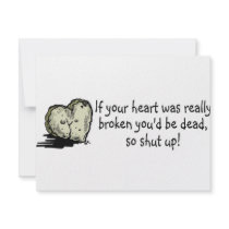 If Your Heart Was Really Broken Custom Invite