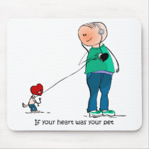 If your heart was your pet mousepads