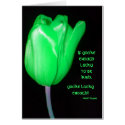 If you're lucky enough... cards