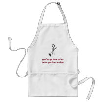 If you've got time to lean aprons