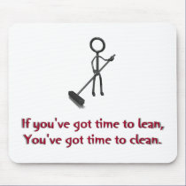 If you've got time to lean mousepads