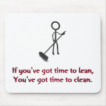 If you've got time to lean mousepads