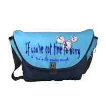 If You've Got Time to Worry Commuter Bags