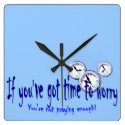 If You've Got Time to Worry... Wallclock