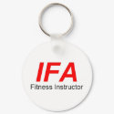 IFA Fitness Instructor Key Chain keychains