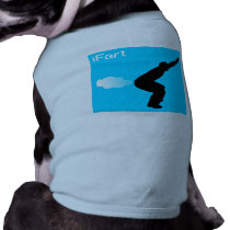 iFart pet clothing by FunnySillyShirts iFart pet clothing
