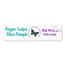 iFibro Friends Bumper Sticker bumper stickers