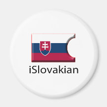 iFlag Slovakia Fridge Magnets