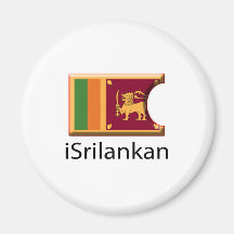iFlag Sri Lanka Magnets