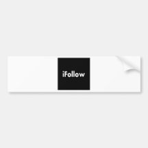 iFollow Bumper Sticker
