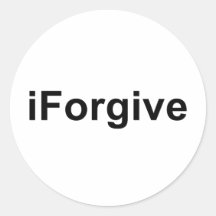 iForgive Etiqueta Redonda