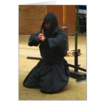 Iga Ninja Meditation Greeting Cards