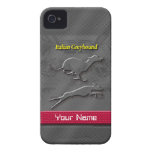 Iggy carbonlook run2 for iphone4 iPhone 4 Case-Mate case