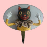 Iggy Cat Halloween Cake Topper cake picks