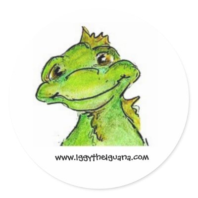 Iggy Sticker by iggytheiguana