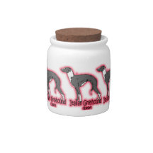 Iggy Treat Jar Candy Jar
