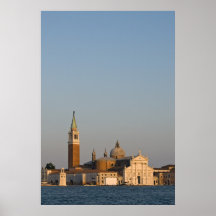 Iglesia de San Jorge Maggiore, Venecia, Italia Poster