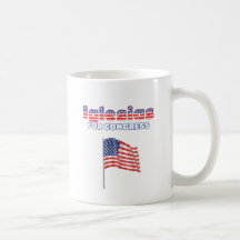 Iglesias for Congress Patriotic American Flag Desi Mug