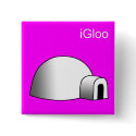 iGloo Button iPod Pin