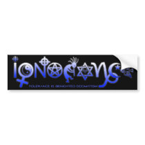 'IGNORANCE' bumper stickers