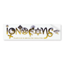 'IGNORANCE' bumper stickers by kelliklymenko 'IGNORANCE' bumper stickers