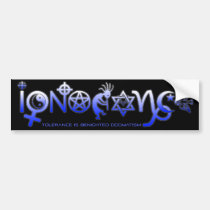 'IGNORANCE' bumper stickers
